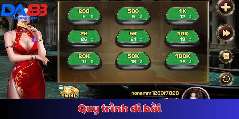 Luật đi bài tiến lên miền Nam tại DA88 chuẩn