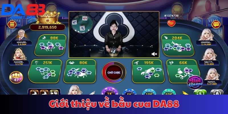 Thông tin chung game bầu cua DA88