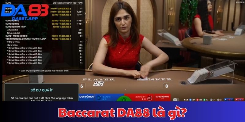 Baccarat DA88 là gì?