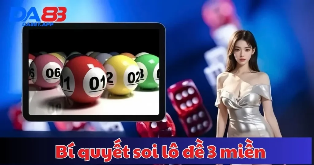 Bí quyết soi lô đề 3 miền