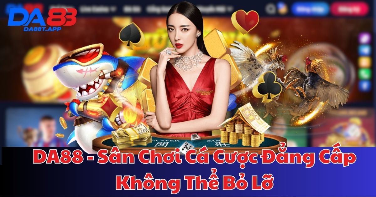 DA88 - sảnh cá cược hàng đầu Việt Nam với những sản phẩm chất lượng nhất
