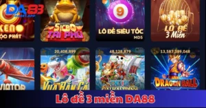 Lô Đề 3 Miền DA88 - Tựa Game Hot Được Săn Đón Bậc Nhất 2025 