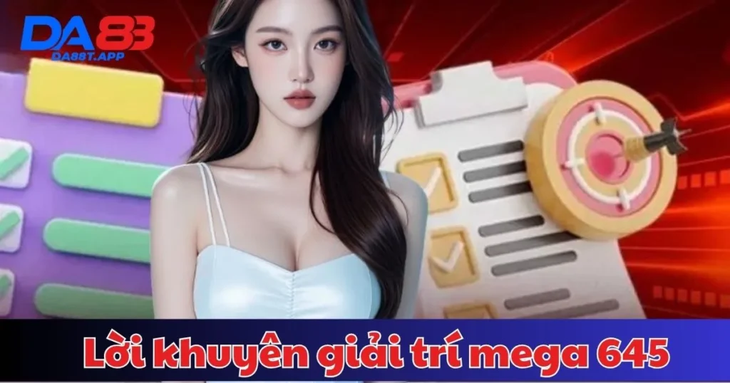 Lời khuyên giải trí mega 645  