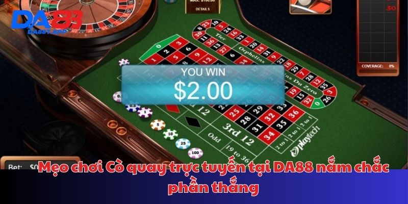 Tham qua cò quay DA88 dễ thắng với mẹo cược hệ thống chia sẻ
